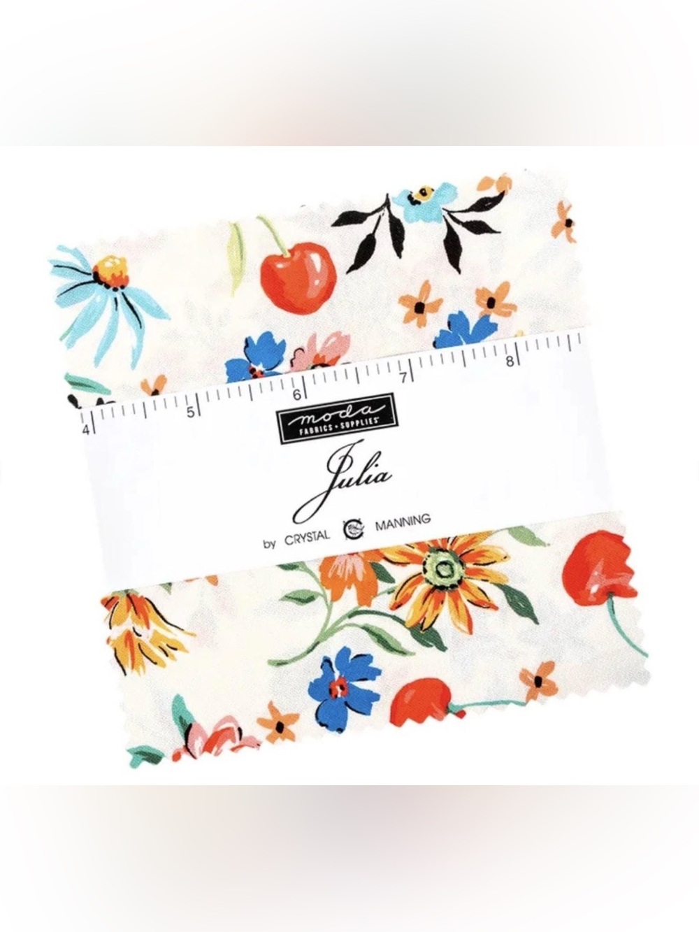 Moda Fabrics Julia Charm Pack Crystal Manning 42 - 5" Squares